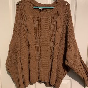 BNWOT Chunky SOFT Buckle Sweater